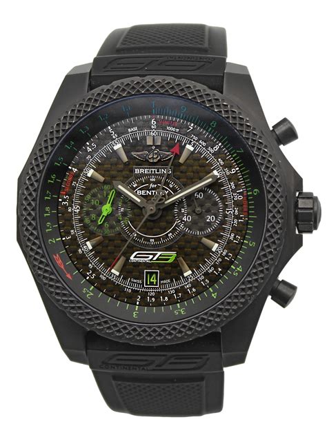 breitling bentley gt black|used breitling for bentley.